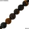 Tiger Eye Beads 4mm