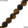 Tiger Eye Beads 4mm