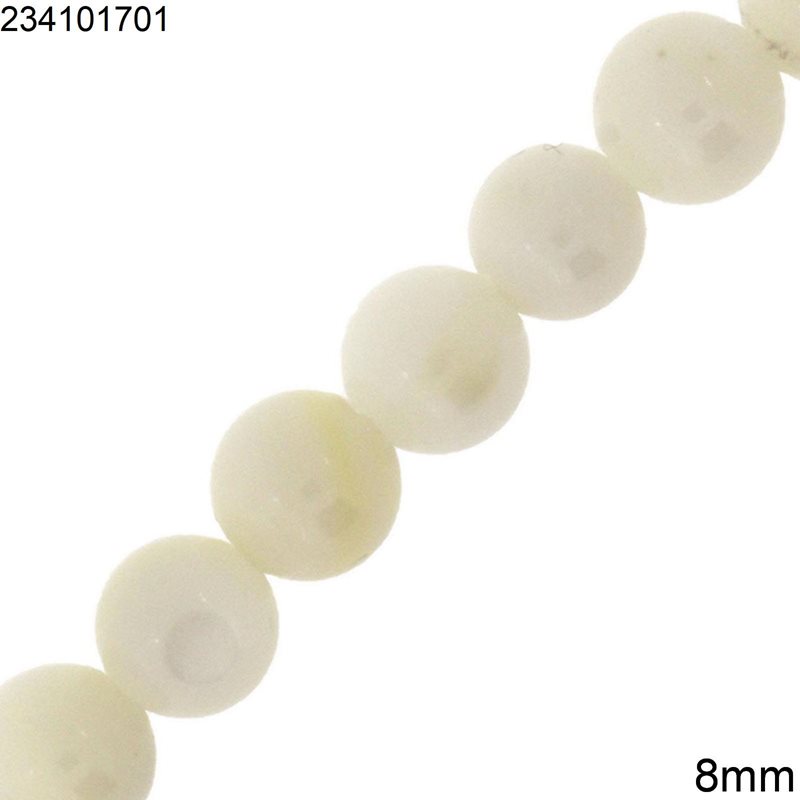 Shell Round Beads 8mm