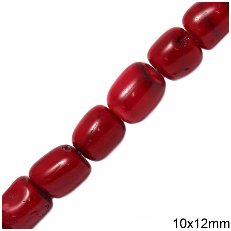 Coral Beads 10x12mm