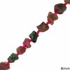 Tourmaline Crude Beads 8mm