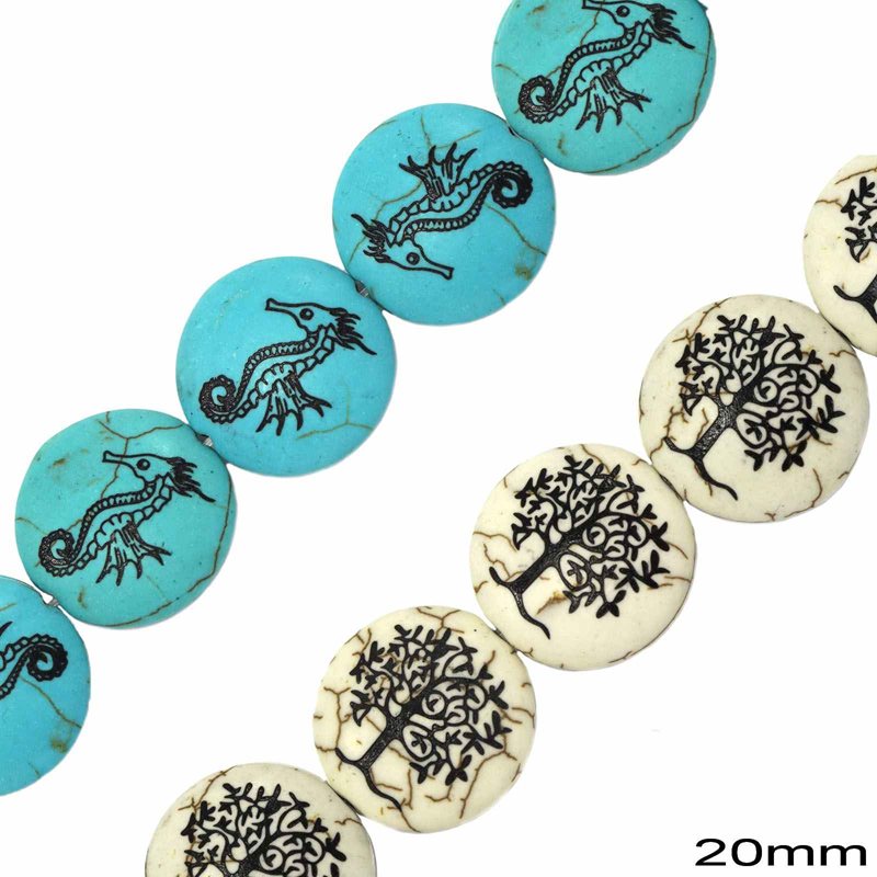 Turquoise Beads 20mm