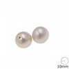 Freshwater Pearl Beads 10mm with 1 Hole