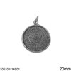 Silver 925 Pendant Disk of Phaistos 20mm