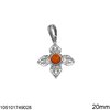Silver 925 Amber Pendant 