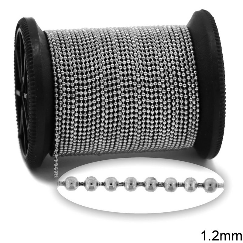 Stainless Steel Ball Chain 1.2mm