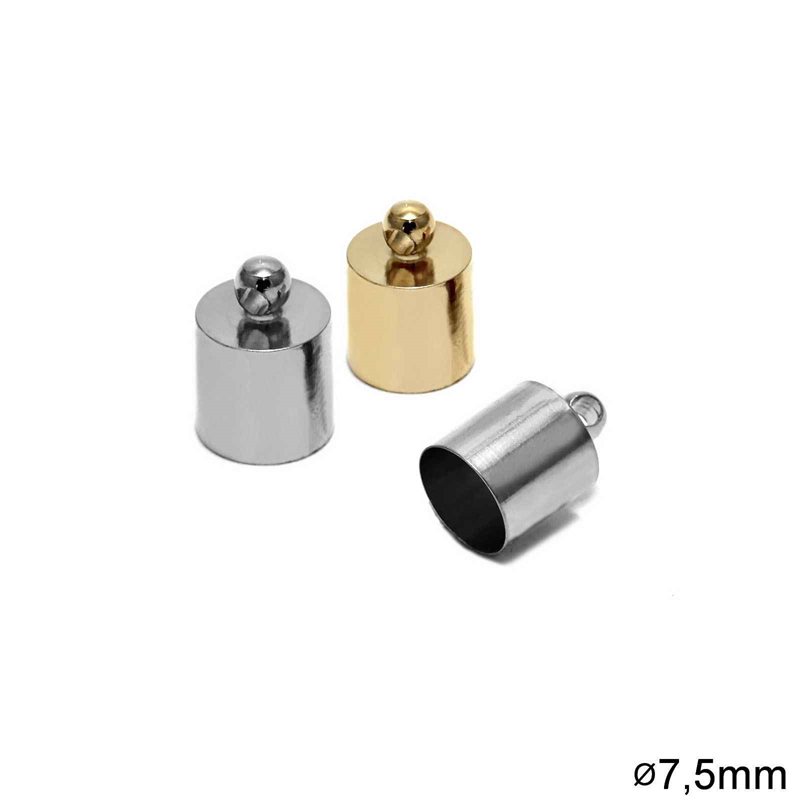 Brass Cap with 7,5mm hole