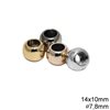 CCB Bead 14x10mm with 7.8mm hole