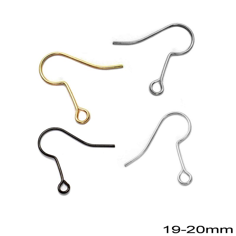 Brass Earring Hook 19-20mm