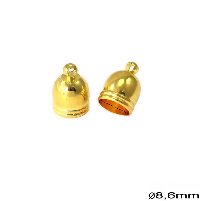 Brass Cap with 8,6mm Hole