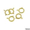 Brass Spring Ring 14mm