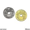 New Years Lucky Charm Coin 35mm