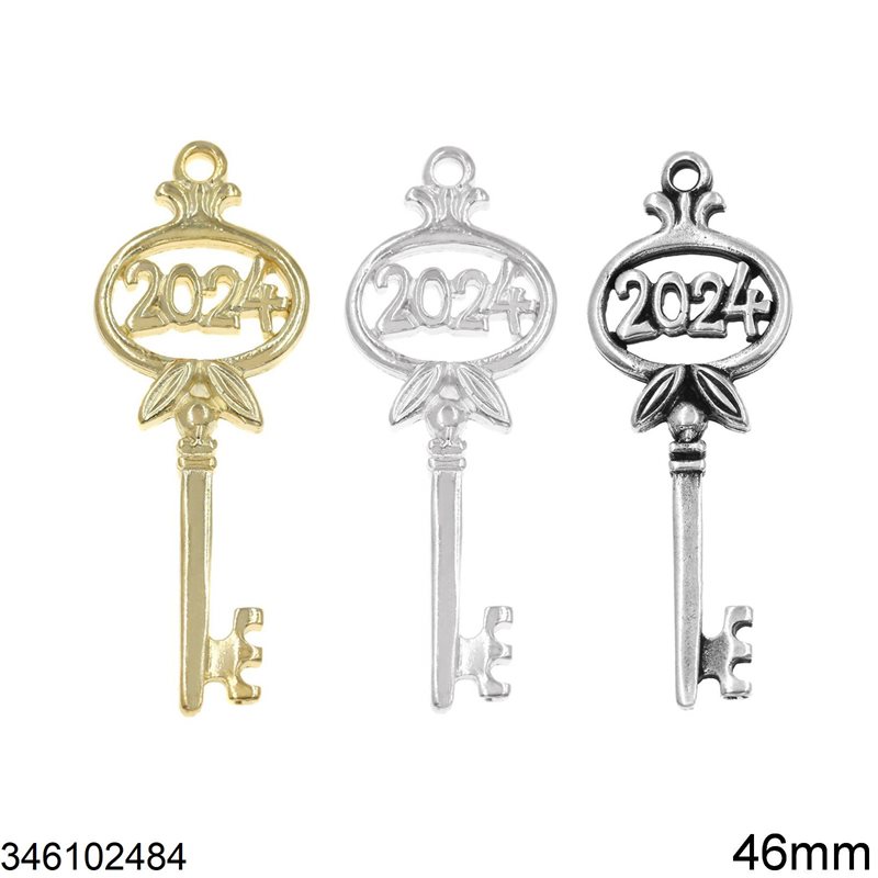 2024 New Years Lucky Charm Key 46mm