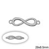 Casting Spacer Infinity Symbol 29x8.5mm