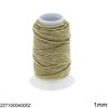 Double Waxed cord 1mm