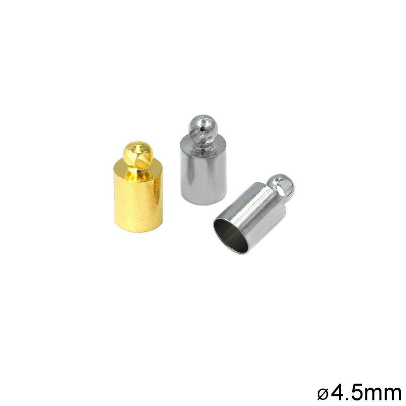 Brass Cap with 4.5mm hole