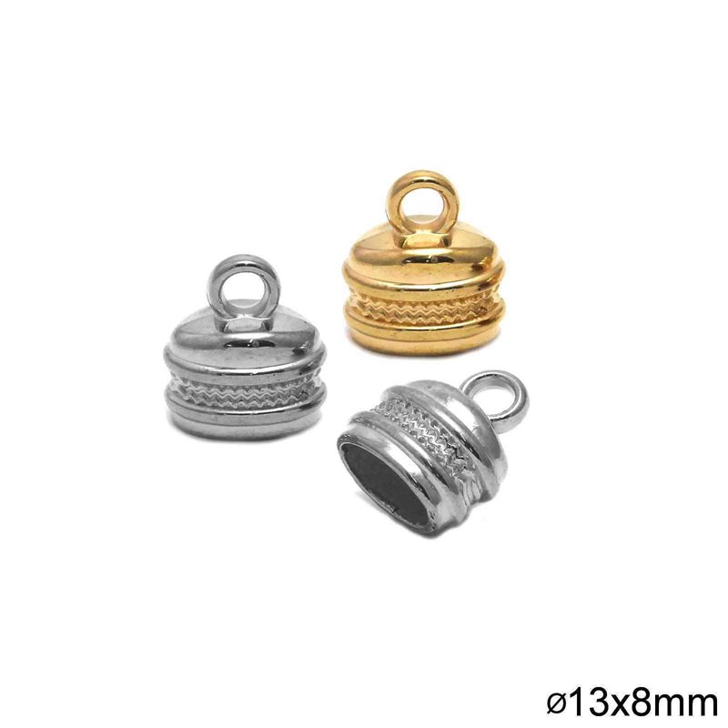 CCB Oval Cap with 13x8mm hole