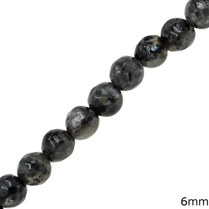 Labradorite Faceted Beads 6mm