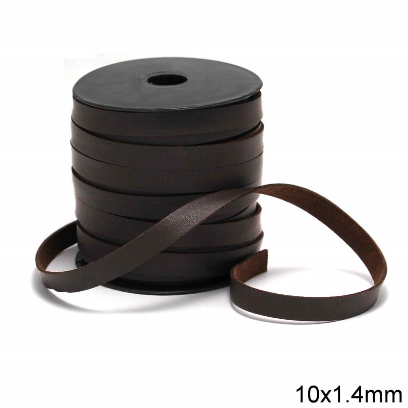 Imitation Flat Leather Cord 10x1.4mm 