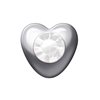 Ear Piercing Studs Heart 4mm