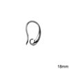 Brass Earring Hook 16-19mm