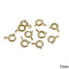 Brass Spring Ring 7mm 