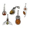 Silver 925 Amber Pendant 