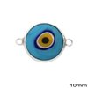 Silver 925 Spacer Pasta Evil Eye10mm