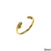 Stainless Steel Openable Ring Hands 5mm