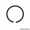 Stainless Steel Nose Ring 10-12mm Thickness 0.8mm