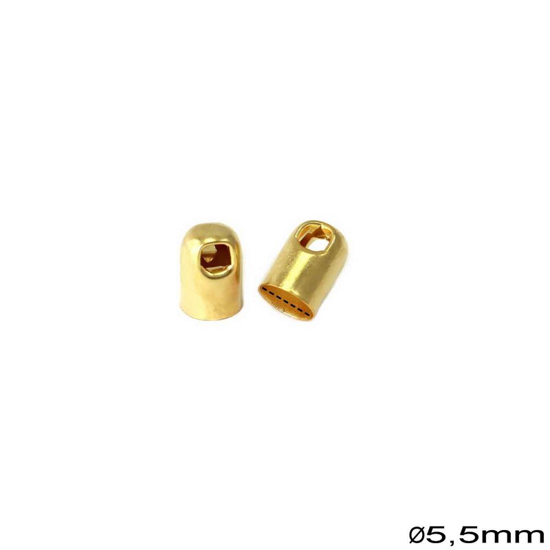 Brass Cap hole 5,5mm