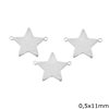 Silver 925 Spacer Star 0,5x11mm