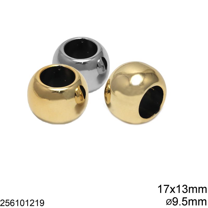 CCB Bead 17x13mm with Hole 9.5mm