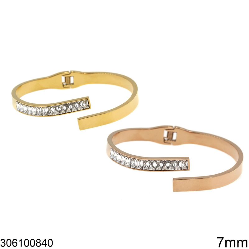 Stainless Steel Bracelet 7mm