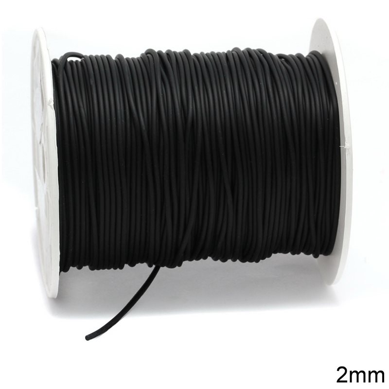 Rubber Cord Solid 2mm