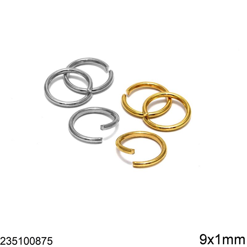 Iron Jump Ring Soft Wire 9x1mm