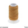 Double Waxed cord 1mm