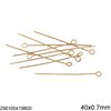 Γράνα Ατσάλινη με Κρίκο 40x0.6mm