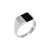 Silver  925 Male Ring with Stone 5x10mm 8x10mm