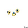 Silver 925 Bead 6mm with Evil Eye