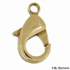 Brass Lobster Claw Clasp 18.5mm