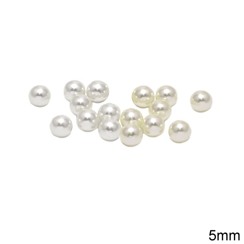 Plastic Pearl A Without Hole 5mm