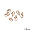 Brass Lobster Claw Clasp 9.5mm