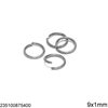 Iron Jump Ring Soft Wire 9x1mm