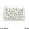 Plastic Pearl Not Drilled 10mm