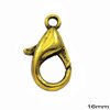 Casting Lobster Claw Clasp 16mm