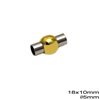 Brass Magnetic Clasp 18x10mm