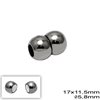 CCB Magnetic Ball Clasp 17x11,5mm