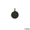 Casting Pendant Coin 7.5mm