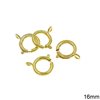 Brass Spring Ring 16mm